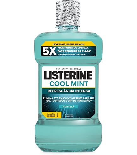 mint Listerine Enxaguante Bucal Cool Mint, 1,5L | Amazon.com.br